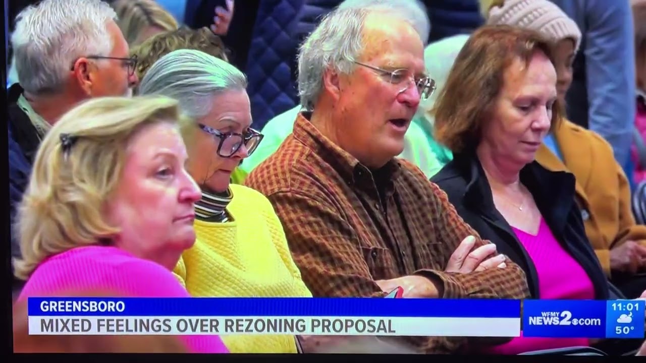 No-Rezoning of Friendly. WFMY News 2