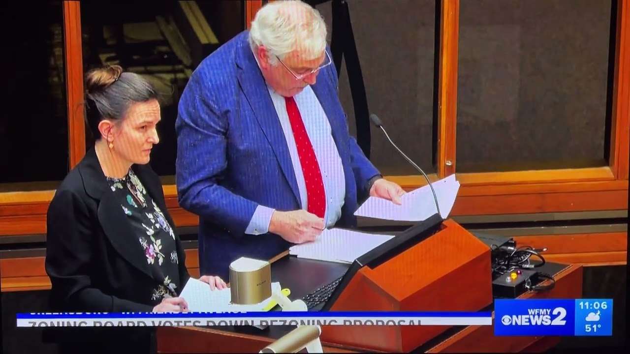 News 2 Nixon Norman explains why Glenn Drew’s 22 unit townhome duplex failed to pass City Zoning