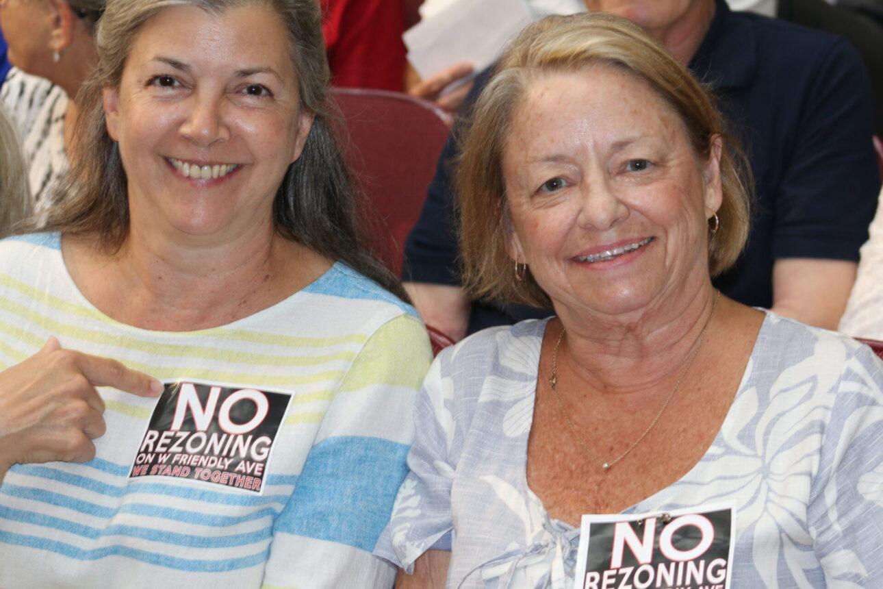 Just Say No to the ReZoning of Friendly Avenue